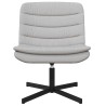 Chaise pivotante Gris nuage 63 x 75 x 76 cm tissu 528813528813