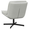 Chaise pivotante Gris nuage 63 x 75 x 76 cm tissu 528813528813
