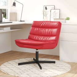 Chaise pivotante Rouge 63 x 75 x 76 cm PU 528814528814