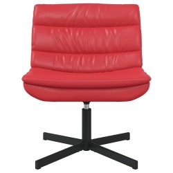 Chaise pivotante Rouge 63 x 75 x 76 cm PU 528814528814