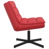 Chaise pivotante Rouge 63 x 75 x 76 cm PU 528814528814