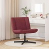 Chaise pivotante Bordeaux 63 x 75 x 76 cm tissu 528818528818