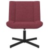 Chaise pivotante Bordeaux 63 x 75 x 76 cm tissu 528818528818
