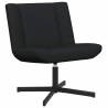 Chaise pivotante Noir 63 x 75 x 76 cm tissu 528819528819