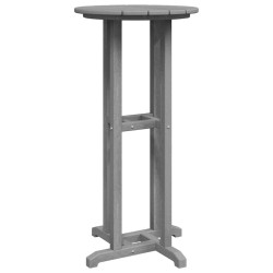 Table de bar Gris clair 55 x 55 x 107 cm Polyéthylène 528822528822