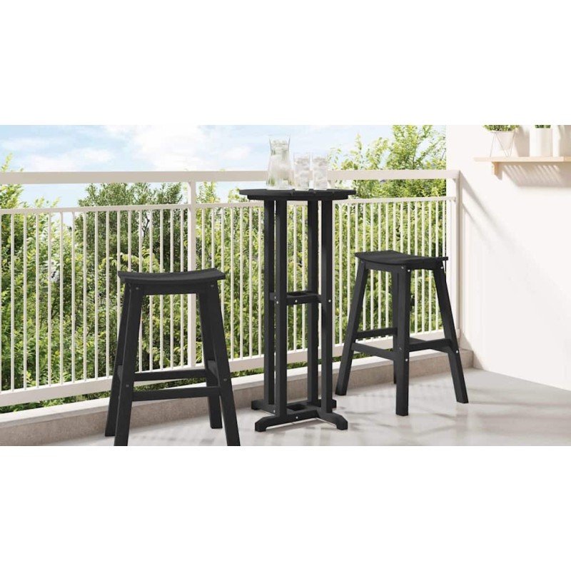 Table de bar Noir 55 x 55 x 107 cm Polyéthylène 528829528829
