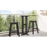 Table de bar Noir 55 x 55 x 107 cm Polyéthylène 528829528829