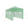 Serre avec cadre pop-up avec toit Vert 290 x 430 x 315 cm Fer 528833528833