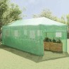 Serre avec cadre pop-up avec toit Vert 290 x 870 x 315 cm Fer 528836528836