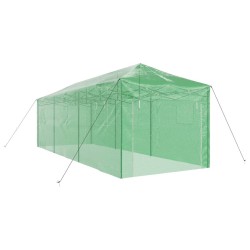 Serre avec cadre pop-up avec toit Vert 290 x 870 x 315 cm Fer 528836528836