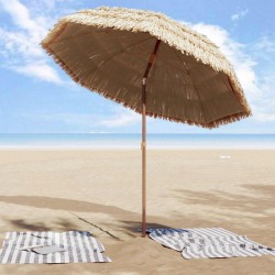 Parasol de jardin Naturel 205 x 205 x 210 cm 528838528838