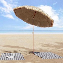 Parasol de jardin Naturel 160 x 160 x 196 cm 528839528839