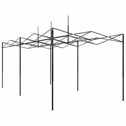 Serre avec cadre pop-up avec toit Vert 290 x 580 x 315 cm Fer 528840528840