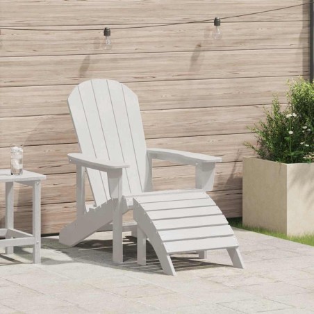 Chaise Adirondack Blanc 82 x 74 x 92 cm HDPE 528844528844