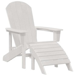 Chaise Adirondack Blanc 82 x 74 x 92 cm HDPE 528844528844