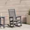 Chaise Berçante de Jardin Gris clair 92 x 70 x 108 cm HDPE 528847528847