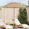 Parasol de plage Naturel 160 x 160 x 196 cm Polyester et Acier 528848528848