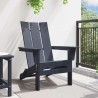 Chaise Adirondack pliante Bleu marine 80,5 x 74,5 x 92 cm HDPE 528854528854