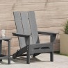 Chaise Adirondack pliante Gris clair 80,5 x 74,5 x 92 cm HDPE 528861528861