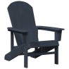 Chaise Adirondack Bleu marine 82 x 74 x 92 cm HDPE 528864528864