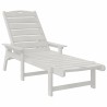 Transat Blanc 195,5 x 53 x 98,5 cm HDPE 528866528866