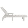 Transat Blanc 195,5 x 53 x 98,5 cm HDPE 528866528866