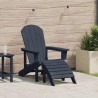 Chaise Adirondack Bleu marine 82 x 74 x 92 cm HDPE 528867528867