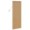 Store enrouleur avec des rideaux Marron 60 x 160 cm Bambou 528878528878