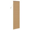 Store enrouleur avec des rideaux Marron 60 x 220 cm Bambou 528879528879