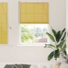 Store enrouleur avec des rideaux Jaune 100 x 160 cm Bambou 528882528882