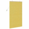Store enrouleur avec des rideaux Jaune 80 x 160 cm Bambou 528884528884