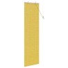 Store enrouleur avec des rideaux Jaune 60 x 220 cm Bambou 528887528887