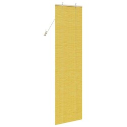 Store enrouleur avec des rideaux Jaune 60 x 220 cm Bambou 528887528887