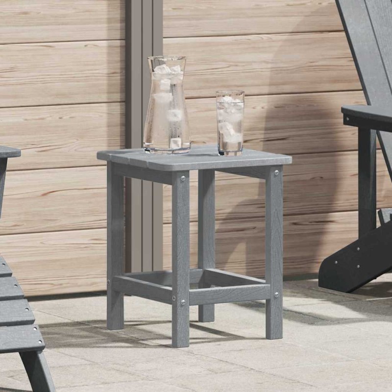 Table d'appoint Gris clair 38 x 38 x 46 cm Polyéthylène 528896528896