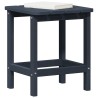 Table d'appoint Bleu marine 38 x 38 x 46 cm Polyéthylène 528898528898