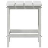 Table d'appoint Blanc 38 x 38 x 46 cm Polyéthylène 528899528899