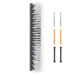 Brosses pour le bétail Noir et Blanc 50 x 10 x 6.5 cm 528909528909