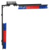 Brosses pour le bétail Rouge et bleu 84 x 10 x 91 cm PVC 528911528911