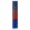 Brosses pour le bétail Rouge et bleu 50 x 10 x 6.5 cm 528913528913