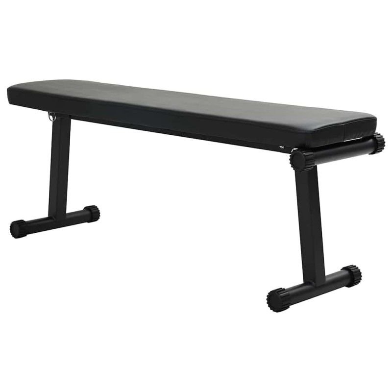 Banc de poids Noir 108 x 27 x 41 cm Acier enduit de poudre 528928528928