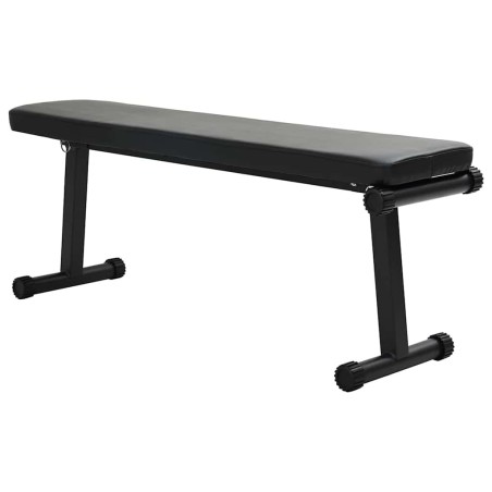 Banc de poids Noir 108 x 27 x 41 cm Acier enduit de poudre 528928528928