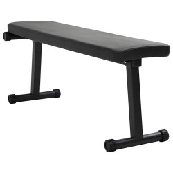 Banc de poids Noir 108 x 27 x 41 cm Acier enduit de poudre 528928528928