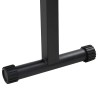 Banc de poids Noir 108 x 27 x 41 cm Acier enduit de poudre 528928528928
