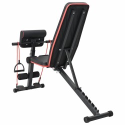 Banc de musculation Noir 131 x 41 x 100 cm 528929528929