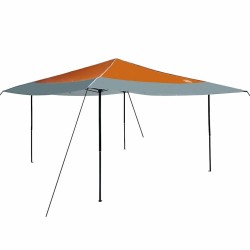 Tente à abri Orange 395 x 395 x 251 cm tissu 528939528939