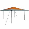Tente à abri Orange 395 x 395 x 251 cm tissu 528939528939
