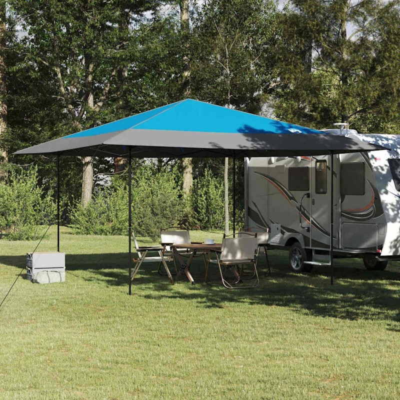 Tente à abri Bleu 395 x 395 x 251 cm tissu 528940528940