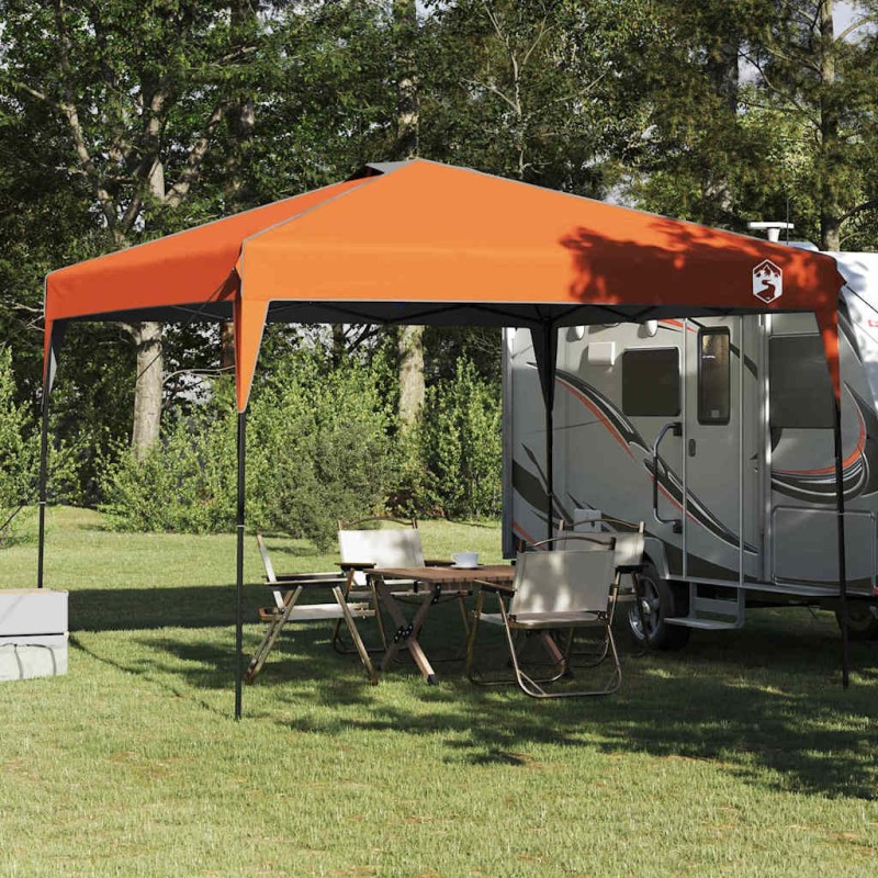 Tente à abri Orange 290 x 290 x 251 cm tissu 528941528941