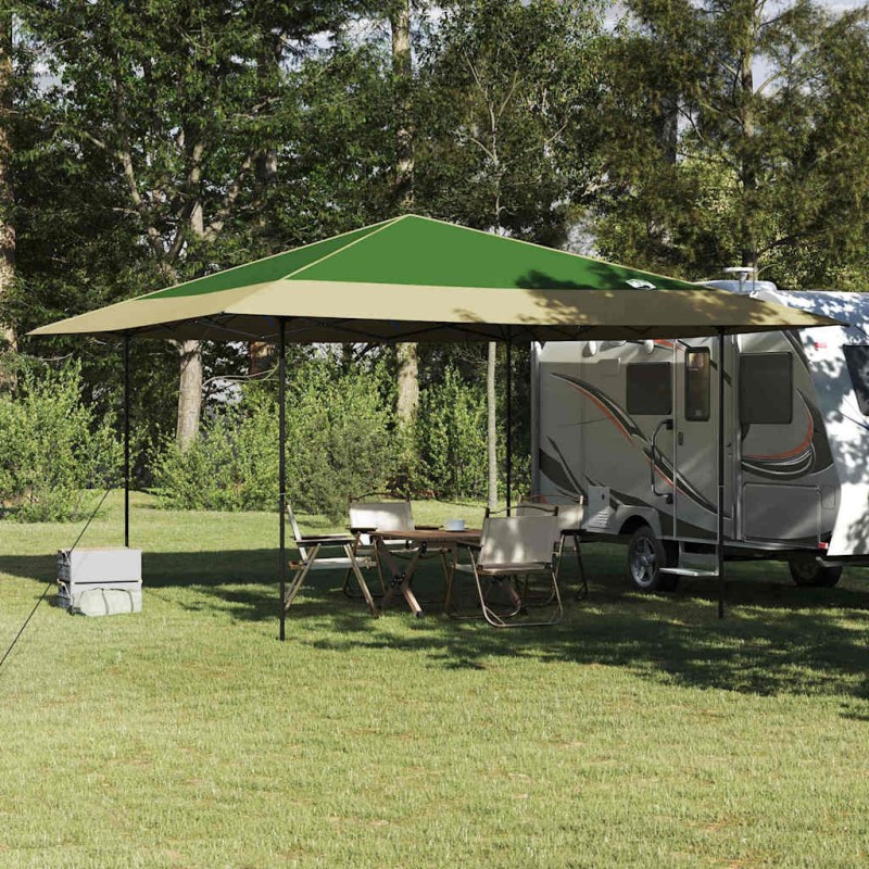 Tente à abri Vert 395 x 395 x 251 cm tissu 528948528948