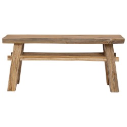 banc Naturel 100 x 29 x 43,5 cm Bois de teck massif 528949528949